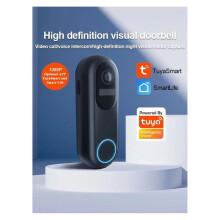 1080P Tuya  Video Doorbell WIFI Wireless Door Bell Waterproof Night Vision  Home Video Intercom Camera EU Plug