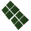 Reusable 12x12in Chicken Nesting Pads, 8pcs Soft Artificial Grass 15