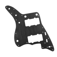 Schwarzes Pickguard aus Aluminiumlegierung für E-Gitarre mit 13 Löchern