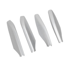 Roof Rack End Cap Set for GX470 2003-2009 Silver, 4 Pieces