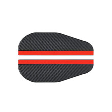 2Pcs Rainbrow Thickened Carbon Fiber Texture Rearview Mirror Weather Shield Universal for Cars, Trucks and SUVs