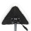 Saddle Stool 360° Rotation Bar Stool White 6