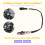 Sensor de Oxigênio Lambda Probe Sx Esquerdo para  V7 III para Stone 750 para Milano 17 20 584344 6