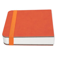 30 Sheet Watercolor Sketchbook 10x10cm Portable Fine Grain Orange