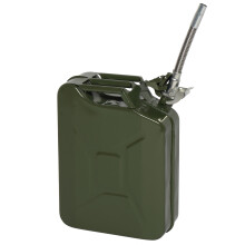 20L METAL JERRY CAN GREEN CAR STORAGE FUEL PETROL DIESEL CONTAINER