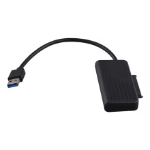 USB to  Adapter Cable Powered Adapter with  (Independent Chip) Port External Adapter for 2.5/3.5 Inch Hard Disk