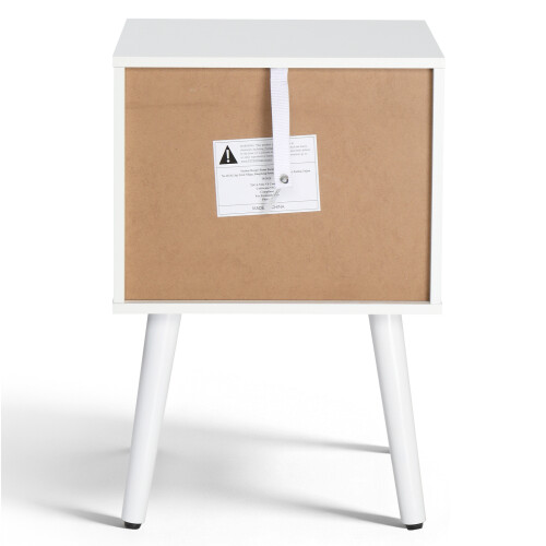 Bedroom Nightstand Bedside Table One Drawer Storage Cabinet 2