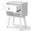 Bedroom Nightstand Bedside Table One Drawer Storage Cabinet 4