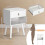 Bedroom Nightstand Bedside Table One Drawer Storage Cabinet 12