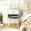 Bedroom Nightstand Bedside Table One Drawer Storage Cabinet 14