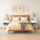 Bedroom Nightstand Bedside Table One Drawer Storage Cabinet 18