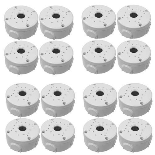8X Universal Security Camera Junction Box Mount Bracket,Outdoor Use Waterproof Wall Ceiling Mount Cable Base Boxes