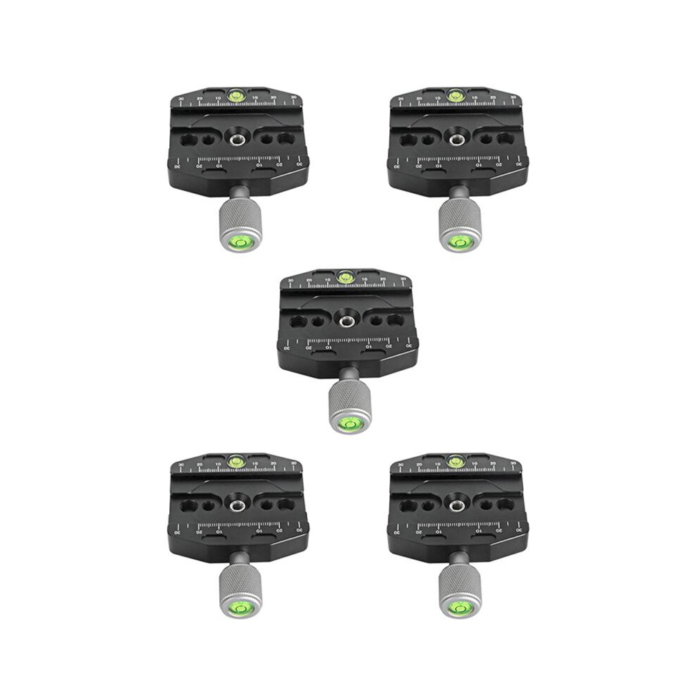 5X Bexin Qr-70N Clamp Quick Release Plate For Arca Swiss Tripod Black 4711624960248