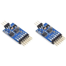 2X for FPV Traverse Camera Two Way Three Way Video Switcher Electronic Remote Control Switching Video Module