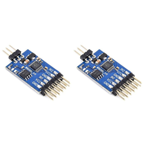2X for FPV Traverse Camera Two Way Three Way Video Switcher Electronic  Remote Control Switching Video Module