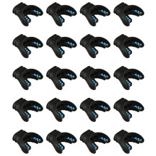 20X Snorkel Mouthpiece Regulator Diving Mouthpiece Universal Accessory Replacement Scuba Silicone Respirator