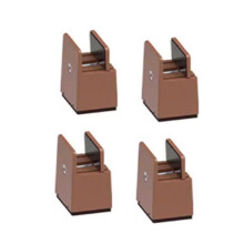 4PCS Adjustable Chair Feet Riser Screw Clamp 5cm Heavy Duty Sofa Tables Bed Furniture Risers with Screw Clamp