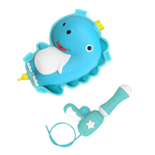 Kinder Wasserspritztier mit 2L Rucksack, Blauer Pool Strand Sommenspiel