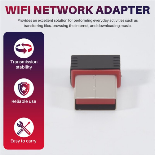 New Realtek USB Wireless 802.11B/G/N Lan Card Wifi Network Adapter RTL8188 1