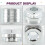 Crank Arm Removal Tool Suitable for  SI KT013 Integrated BB30 Arms Spindle 2
