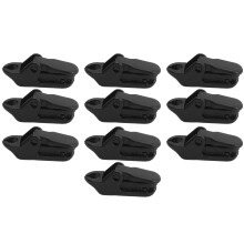 10 pezzi di clip per tende a bocca di coccodrillo 37x10x15mm