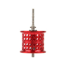 Bobine de Moulinet de PêChe LéGer Micro-Type en Alliage D'Aluminium Roue Tasse Bricolage Accessoire Costume pour PR100