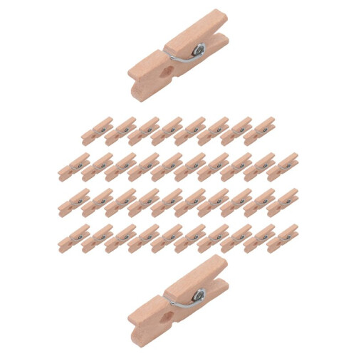 Clip Per Mollette In Legno Per Mollette 25Cm 40PZ