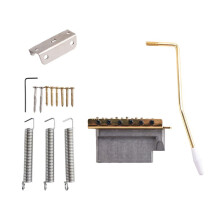 Gold Guitar Tremolo Bridge Arm Springs with Boat Jack Socket Set for  ST Electric Guitar Parts Accessories