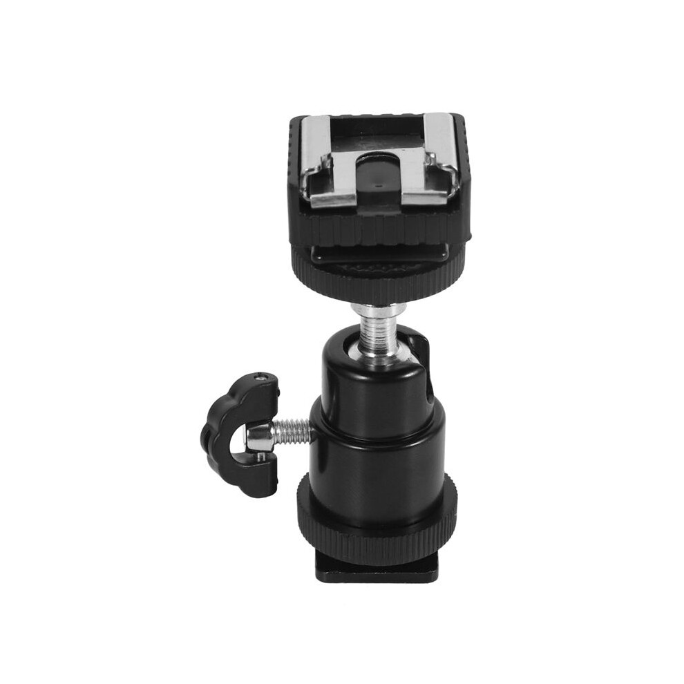 Lcd Monitor Adapter With Hot Shoe Cold Shoe Base With 1/4 Inch Female Hole 4713118228773