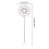 Living And Home Metal Wind Spinner Outdoor Decoration 5