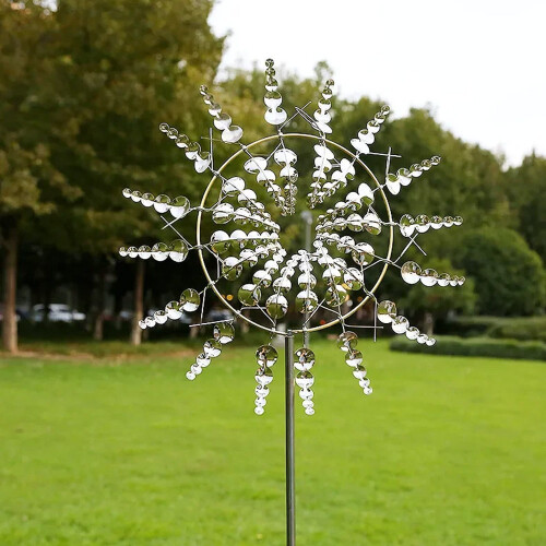 Living And Home Metal Wind Spinner Outdoor Decoration