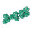 Tabletop RPG Dice Set 10PCS Green Polyhedral 20-Sided Plastic Light & Durable 11