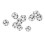 Tabletop Dice 10 Pack PVC 20-Sided Polyhedral White Light for Role Playing 11