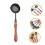 D Lacquer Seal Non Stick Spoon Sealing Wax Spoon Stamp Seal Heating Lacquer Wax Tool 7