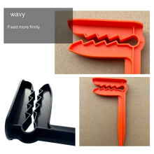 4PCS Beach Towel Clip Camping Mat Clip Outdoor Clothes Pegs for Sheet Holder Towel Clips Clamp Orange