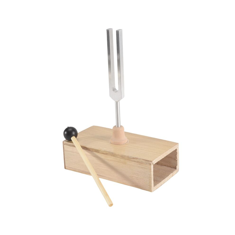 Semoic 432 Hz Tuning Fork With Resonance Box,For Sound Healing,Tuning Fork Resonance Teaching, Hearing Tests, Meditation
