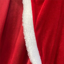 Christmas Cloak Santa Cloak Adult Christmas Cape for Women Christmas Halloween Costume Cloak Hooded Dress 120cm