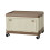Living And Home Plastic Storage Box with Wheels & Lid 5