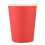 200 Paper Cups (9oz) - Plain Solid Colours Birthday Party Tableware Catering(Red) 2