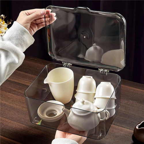 2X Makeup Face Mask Organizer Dust-Proof Large Capacity Desktop Storage Designed to Store Moisturizing Facemasks-A 2