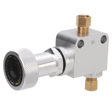 Adjustable Aluminium Alloy Brake Proportioning Valve 150-1200 PSI Silver