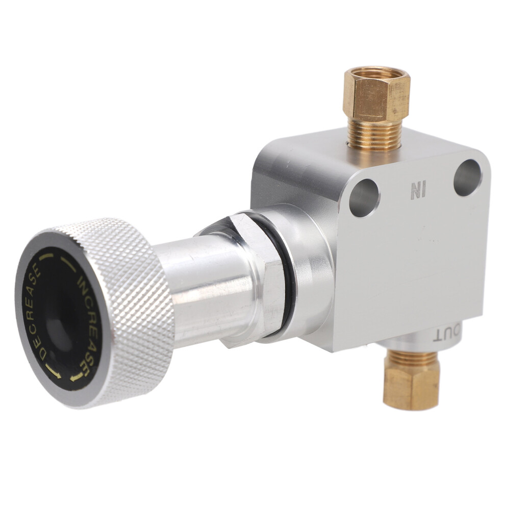 Aluminium Adjustable Proportioning Valve For Cars 150-1200 Psi Silver 7621391207811