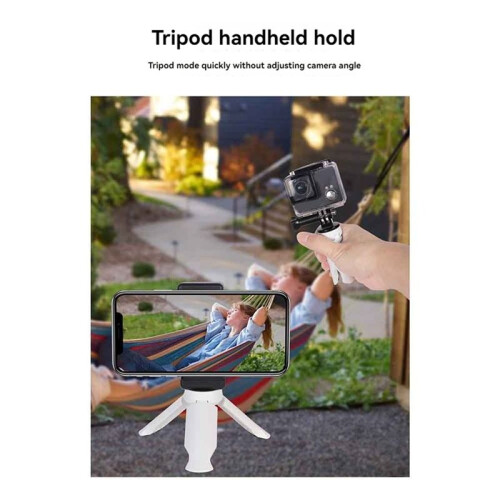 2X  Tripod Phone Stabilizer for Enhanced Photography & Videography White