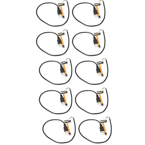 10X HD USB Camera Module,OV5640 5MP 25921944P Auto Focus OTG UVC USB Camera Module for Android Windows Linux