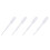 2000 Pieces 0.2 Ml Capacity Disposable Graduated Transfer Pipettes Dropper Polyethylene 1