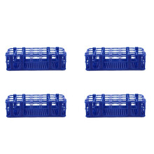 4X Plastic 21 Holes Box Rack Holder for 50ML Centrifuge Tubes