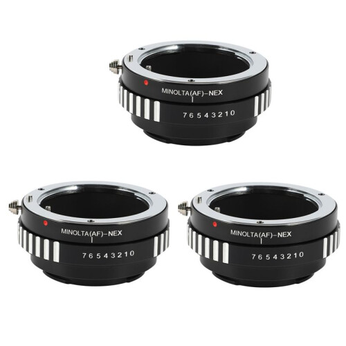 3X Adaptateur pour Objectif  Minolta MAF AF à  E Mount NEX-3 NEX-5 Camera DC111