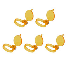 Filtre Jaune 5PièCes pour Lampe Frontale à LED Loupes Dentaires ÉClairage de Laboratoire Utile Accessoires de Loupe Binoculaire Optique