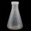 Laboratory Graduated Plastic Conical Erlenmeyer Flask, Measurable, Smooth Thick Wall, 4 Bottles of 250Ml 4