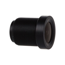 2X 1/3 CCTV 2.8mm Objektiv Schwarz Fuer CCD Sicherheitskasten Kamera